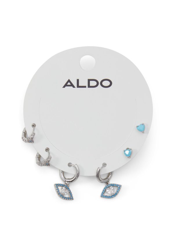 AMMORE - שלישיית עגילי טורקיז לנשים