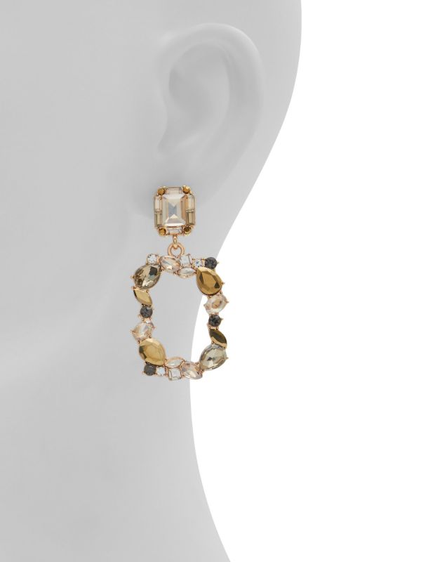 LAMASAX - עגילי אבנים צבעוניות לנשים