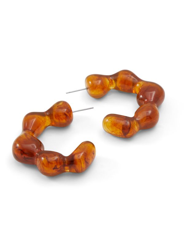 LIRIOMYZA - עגילי חישוק פרח