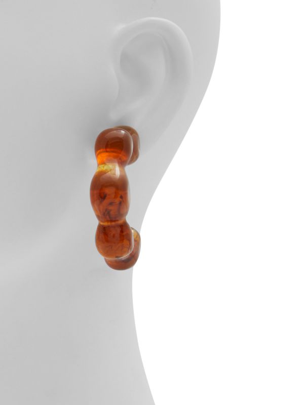 LIRIOMYZA - עגילי חישוק פרח