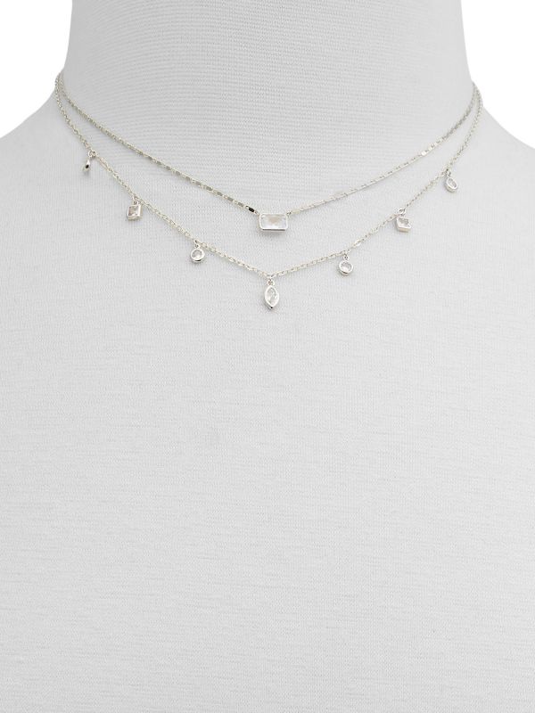 DAZZLINGG - שרשרת אבנים בשתי שורות לנשים