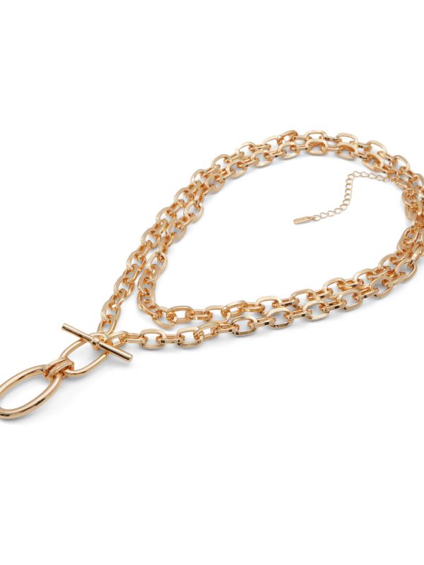 ULARDOTLAN - שרשרת חוליות עבה בזהב לנשים