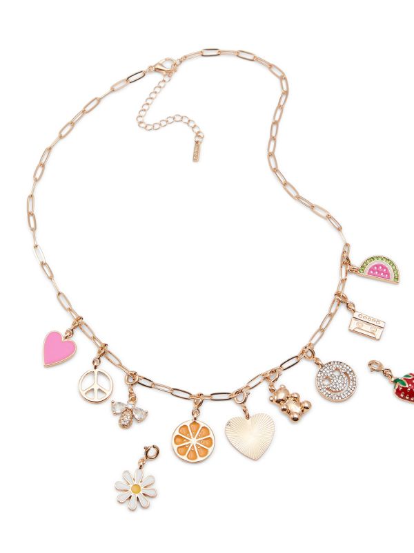 CHARMCRAZY - שרשרת צ’ארמס מוזהבת לנשים