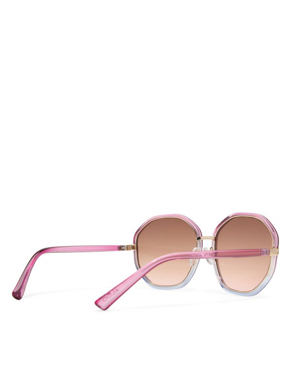 ULAYHAR - משקפי שמש משושים צבעוניים לנשים