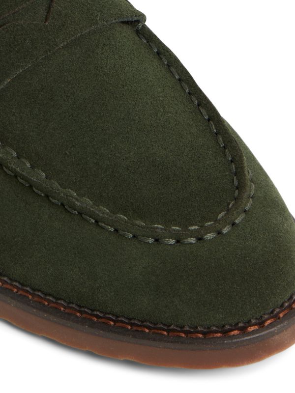 MELVILLE - נעלי מוקסין מעור