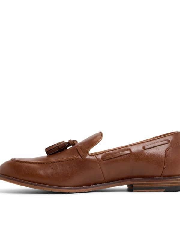 NUNEZ - נעלי מוקסין מעור