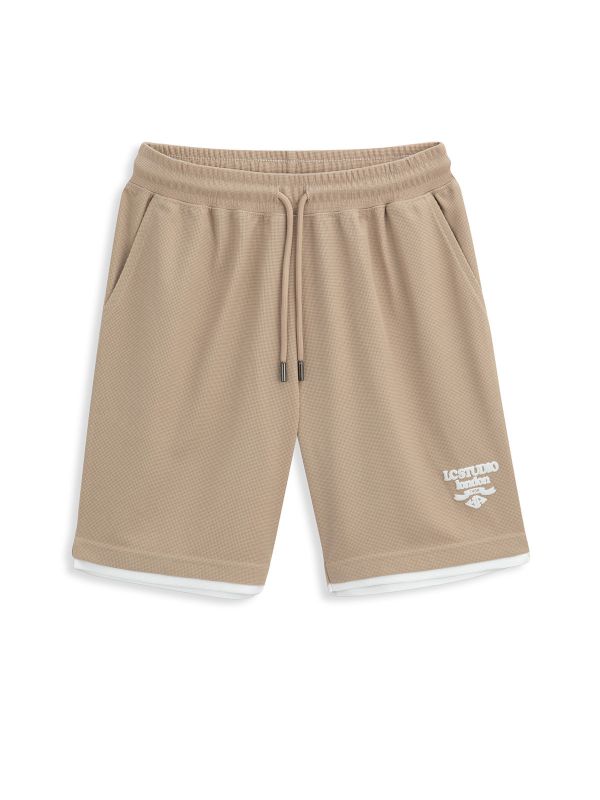 מכנסי ברמודה בהדפס לילדים