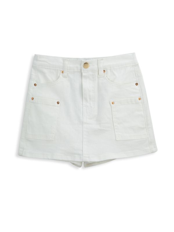 חצאית דנים עם ניטים לילדות