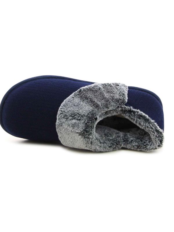 נעלי בית מעוצבות עם פרווה לגברים