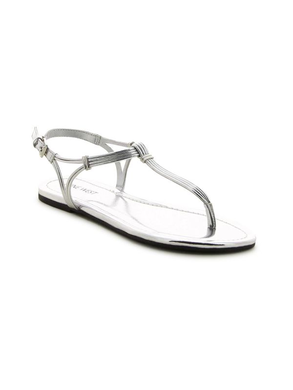 סנדלי אצבע מוזהבים לנשים