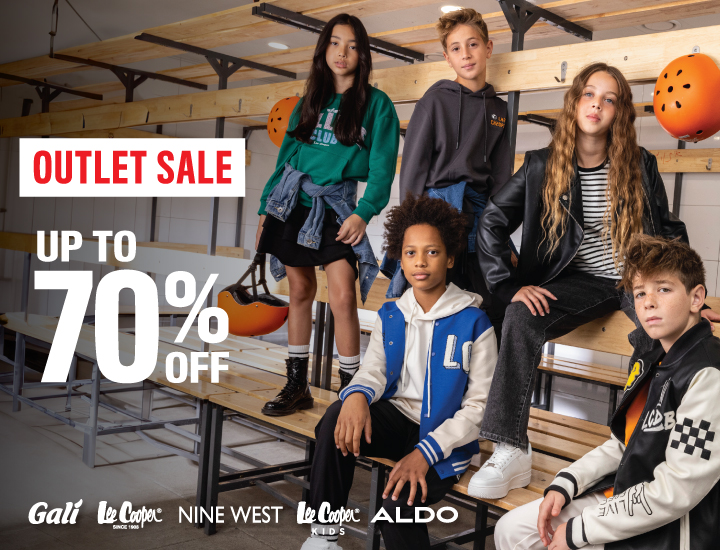 OUTLET SALE - UP TO 70% OFF